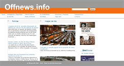 Desktop Screenshot of offnews.info